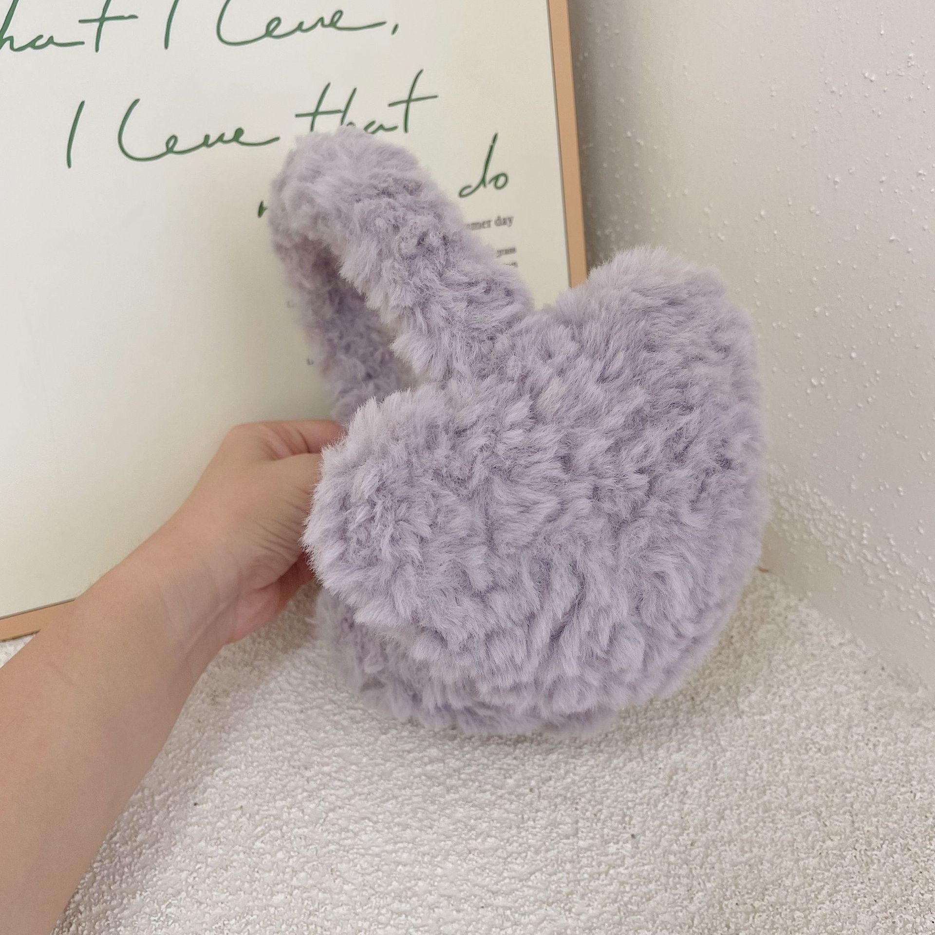 Winter Clothing Earmuffs - Cuffie antirumore in peluche di lana