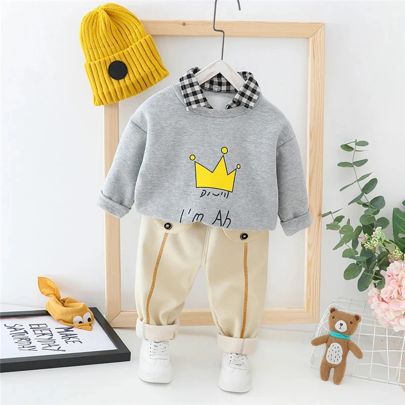 Winter Clothing Activities For Toddlers - Autunno inverno bambini peluche maglione pantaloni