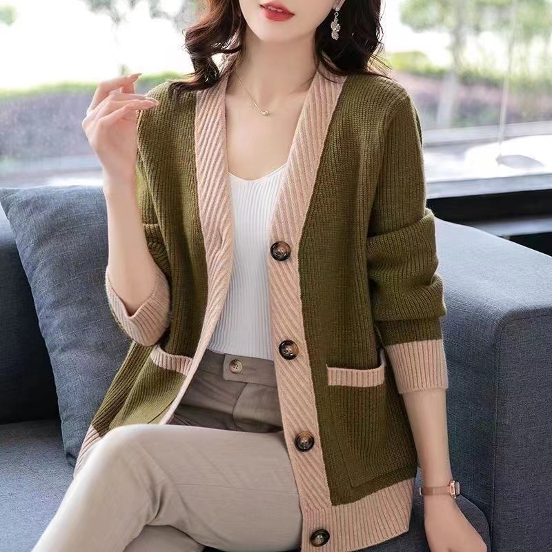 Winter Clothing Factory Outlet - Cardigan ampio a maniche lunghe Donna