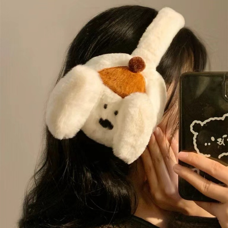 Winter Clothing Earmuffs - Simpatico cartone animato per cuccioli paraorecchie