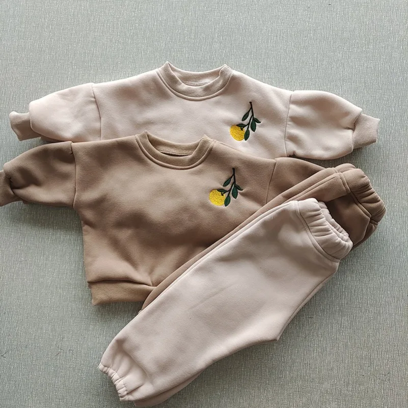 Winter Clothing Activities For Toddlers - Baby Girl Fleece Pullover Top +