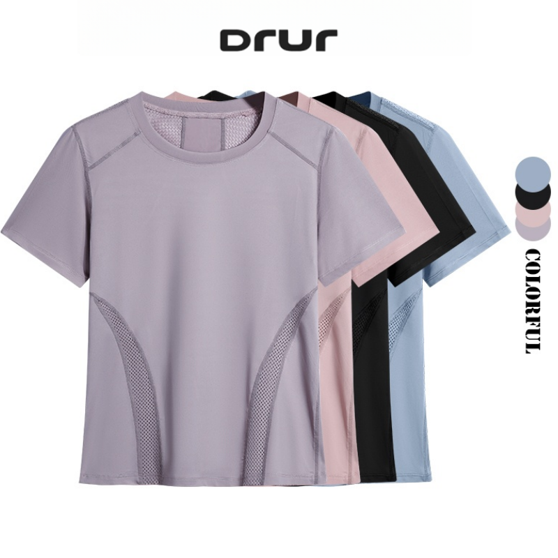 Winter Clothing Factory Outlet - DRUR T-shirt da corsa leggera estiva