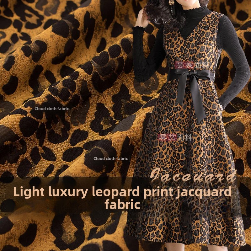 Winter Clothing Brands - Tessuto jacquard tinto in filo Primavera
