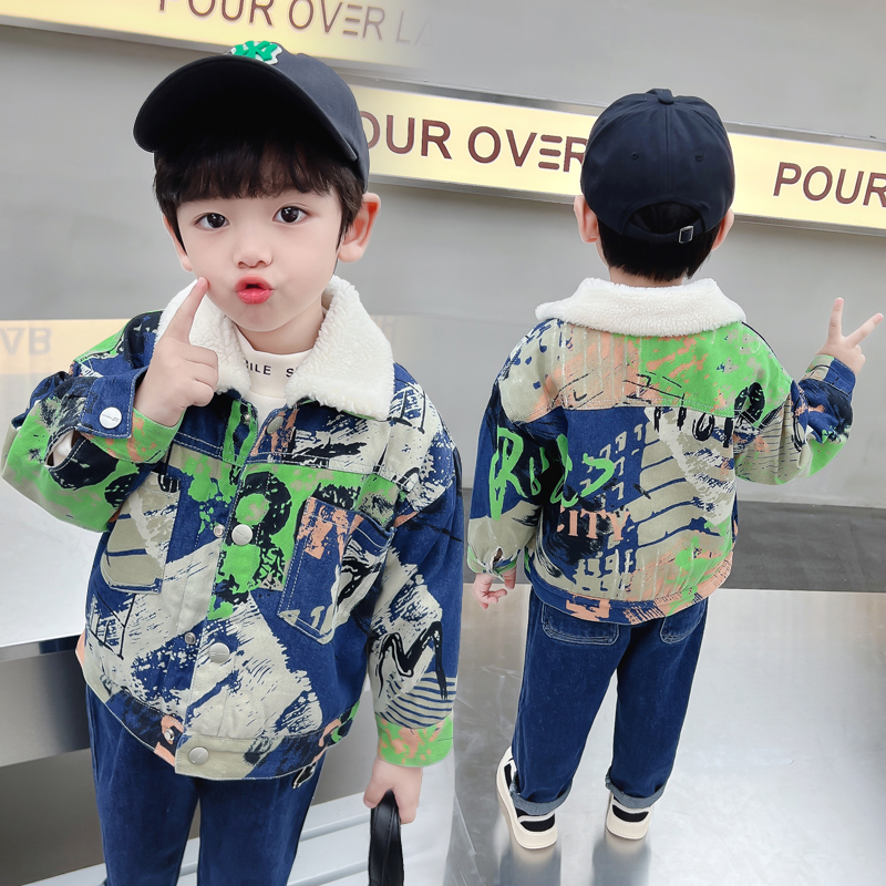 Winter Clothing Activities For Toddlers - Cappotto Parka per giacca di jeans