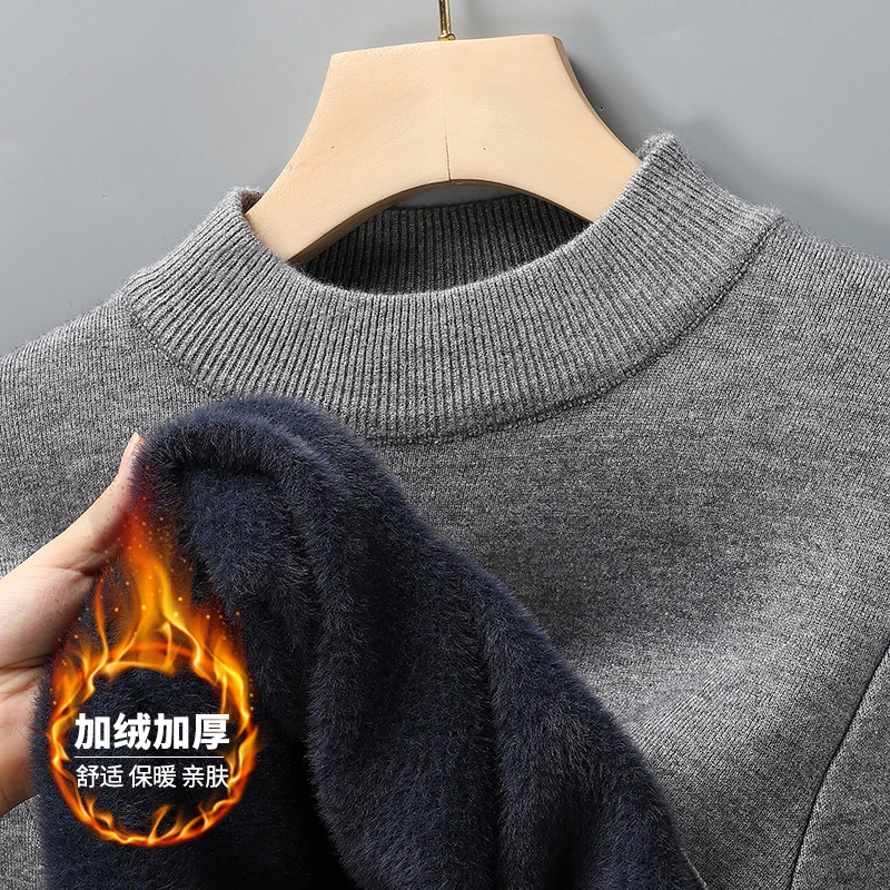 Winter Clothing Brands - Maglione di maglieria a mezzo collo