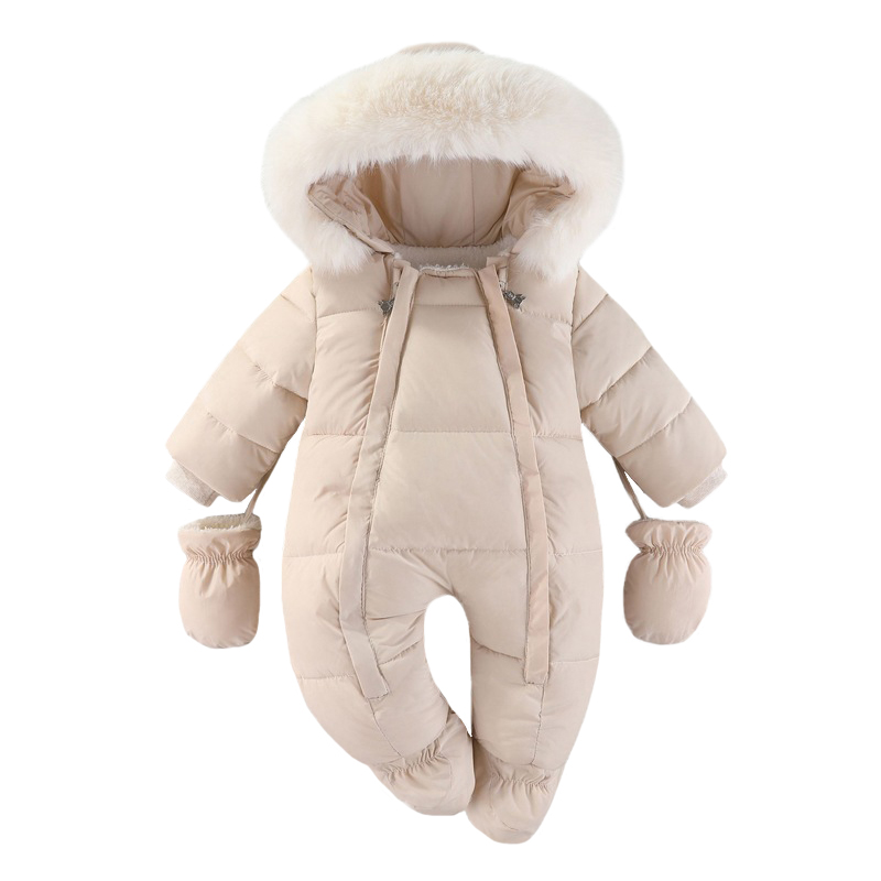 Winter Clothing For Babies - Pagliaccetto invernale per neonato con guanti