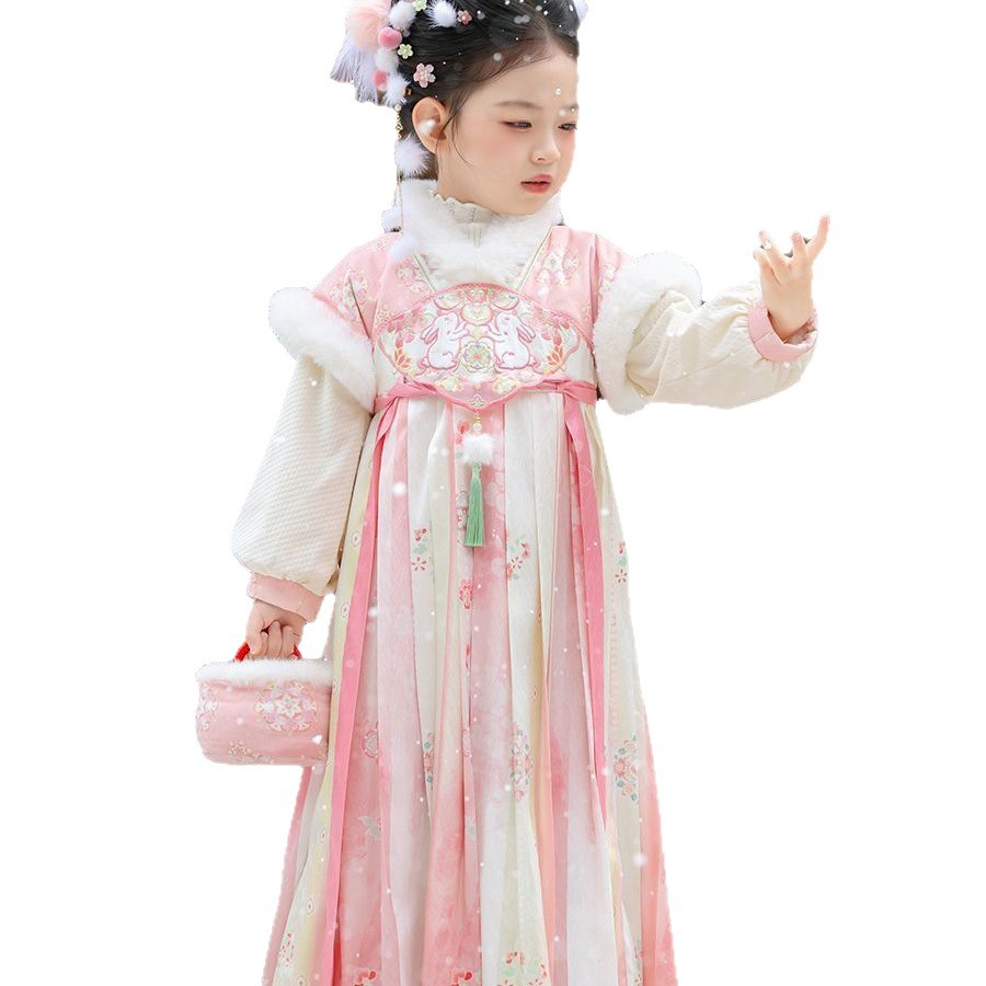2025 Ragazze Fata Hanfu Bambin - Winter Clothing For Babies recensione e prezzo