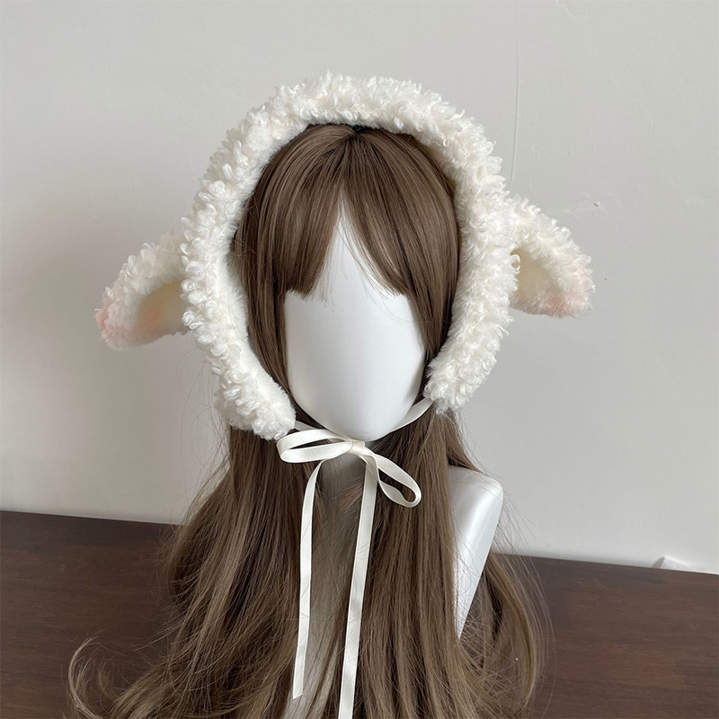 Inverno Bianco Peluche Pecora  - Winter Clothing Earmuffs recensione e prezzo