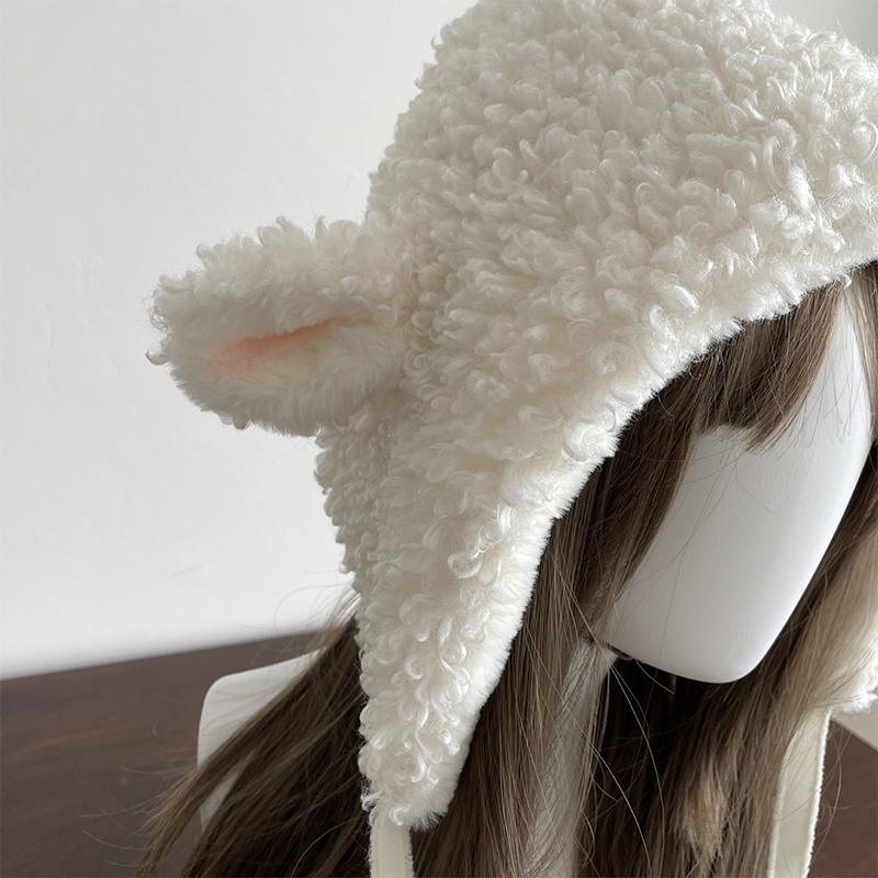 Inverno Bianco Peluche Pecora  - Winter Clothing Earmuffs recensione e prezzo