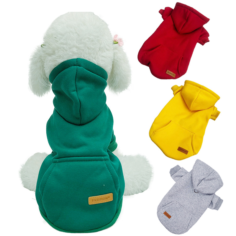 Vestiti invernali per cani di  - Fleece Hoodie Lined recensione e prezzo
