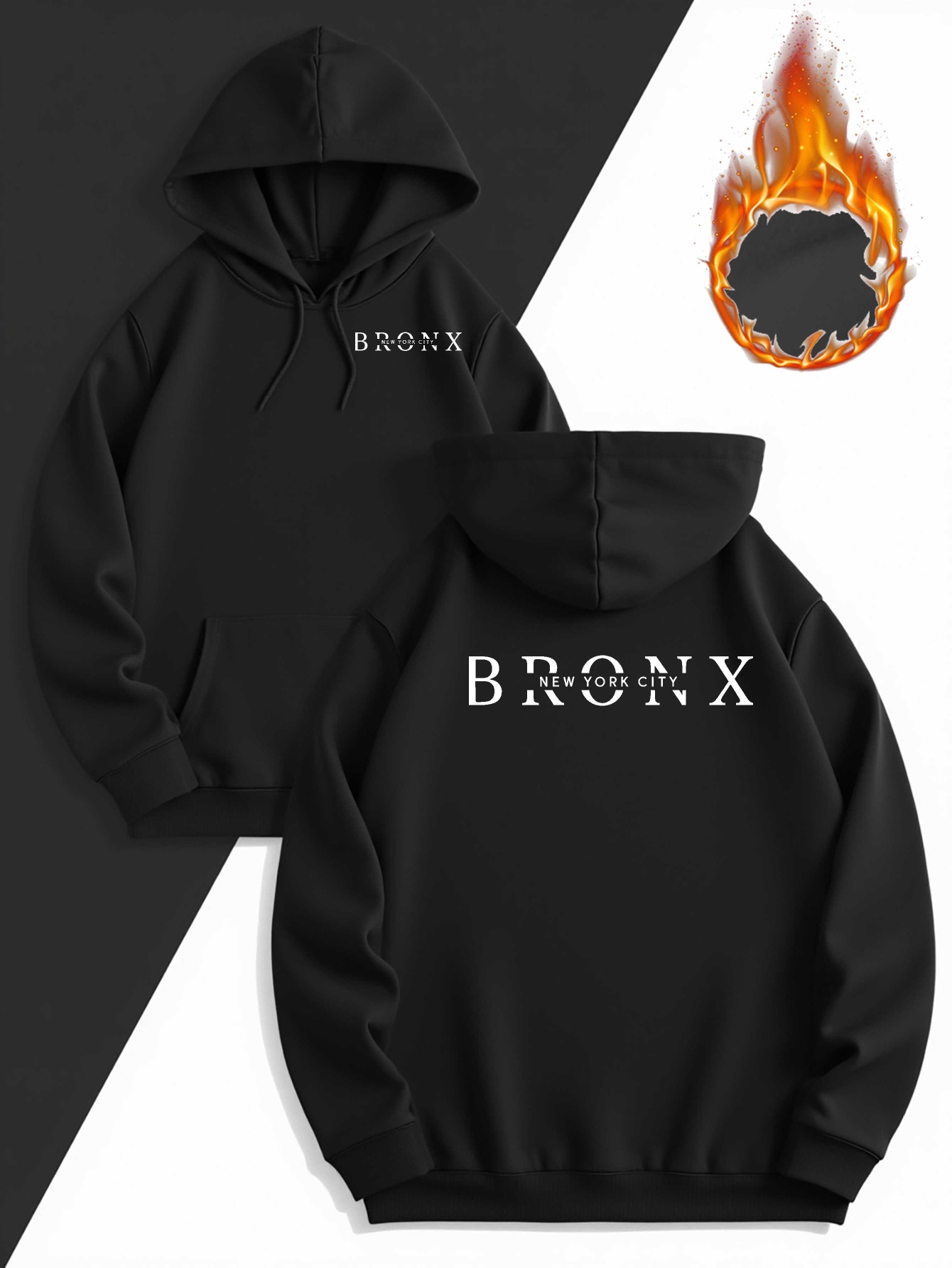 0314 BRONX NEW YORK CITY Felpa - Winter Clothing In New York City recensione e prezzo