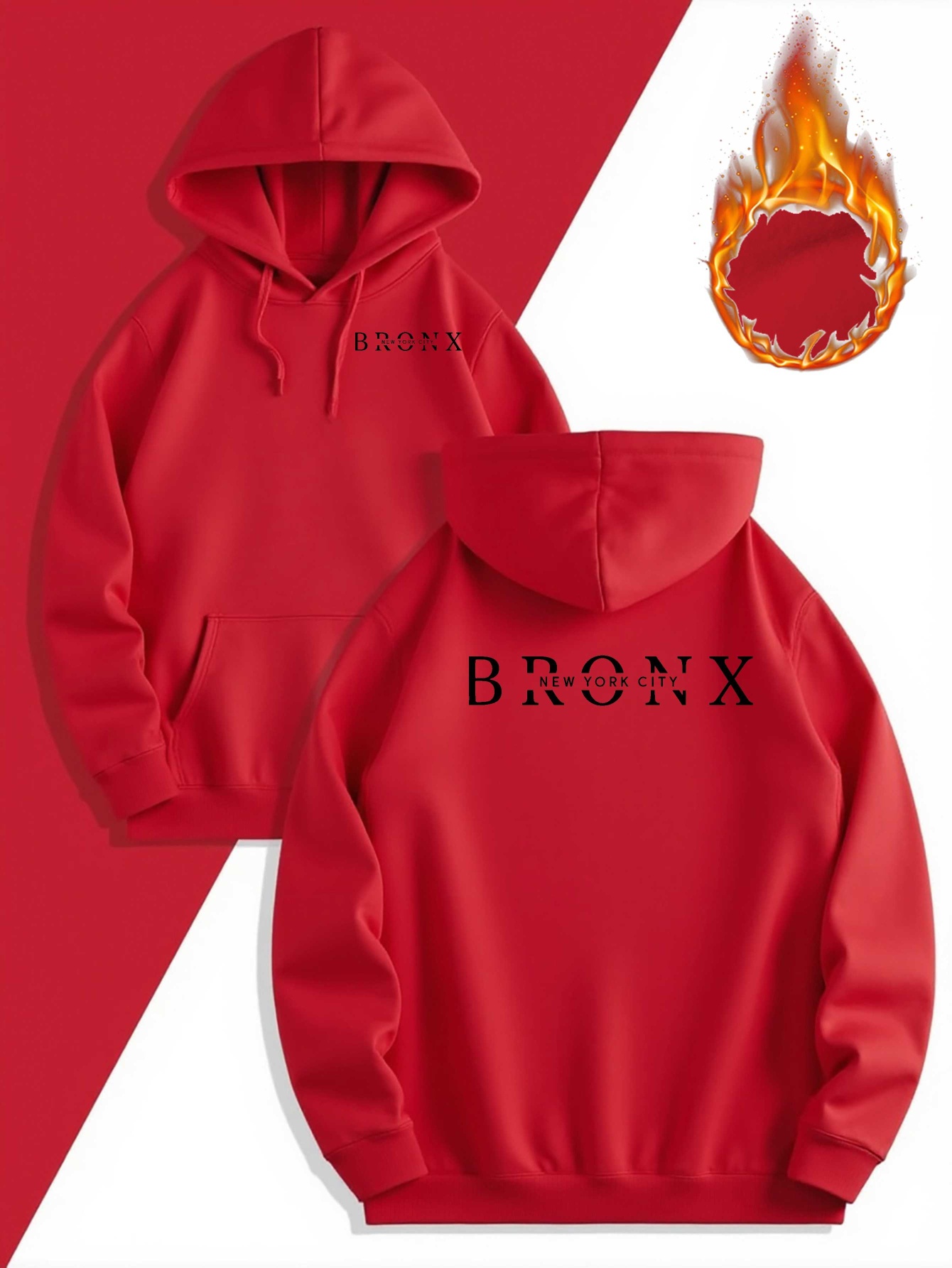 0314 BRONX NEW YORK CITY Felpa - Winter Clothing In New York City recensione e prezzo