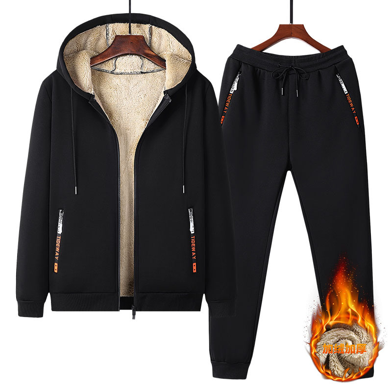 Tuta da uomo in pile di agnell - Fleece Hoodie Lined recensione e prezzo