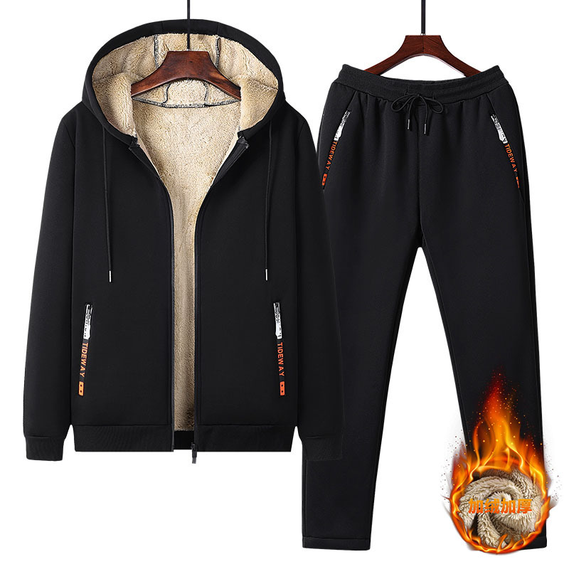 Tuta da uomo in pile di agnell - Fleece Hoodie Lined recensione e prezzo