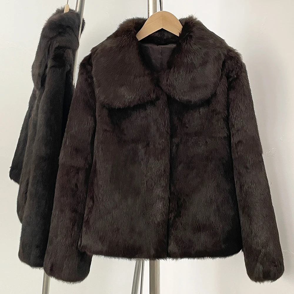 2025 Nuovo Breve Giacca di Pel - Winter Clothing Store recensione e prezzo