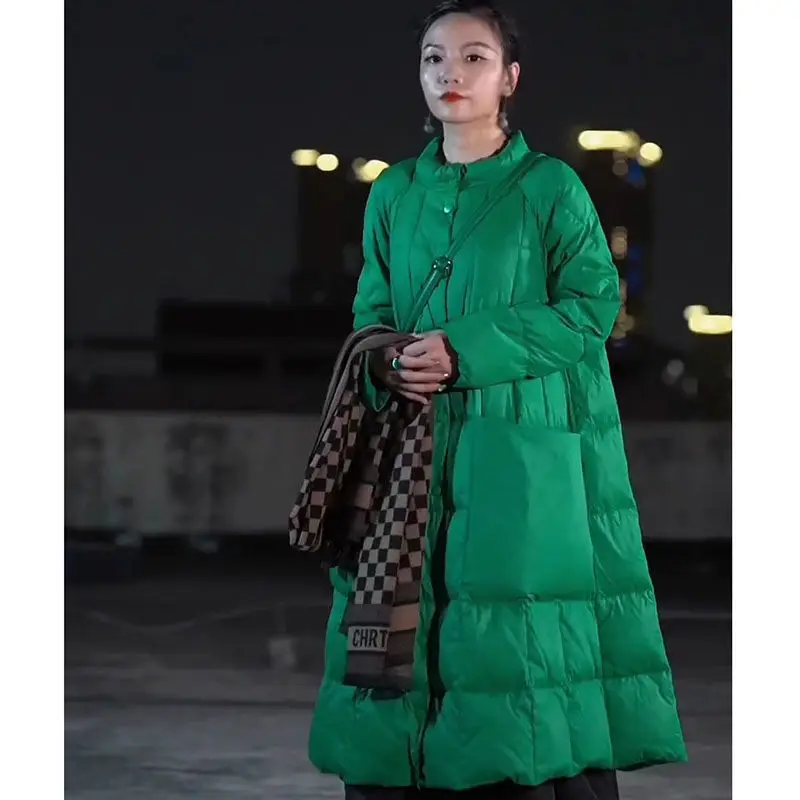 Piumino lungo Oversize tasche  - Winter Clothing Brands recensione e prezzo