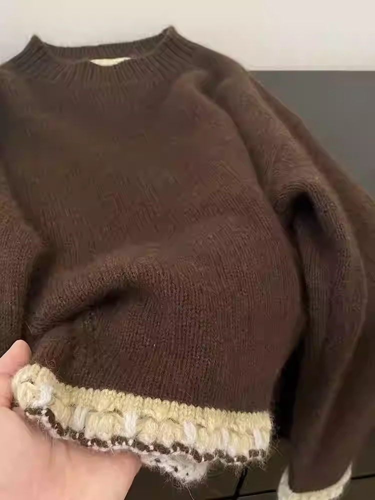 Maglione pullover patchwork ma - Winter Clothing Factory Outlet recensione e prezzo