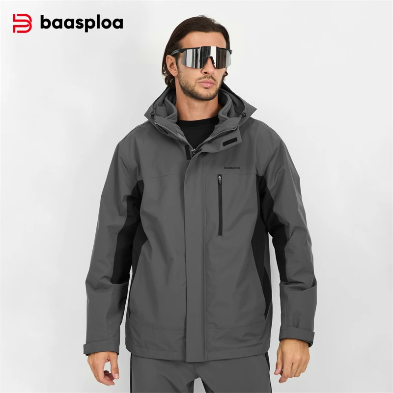 Baasploa Giacca da uomo nuova  - Fleece Hoodie Lined recensione e prezzo